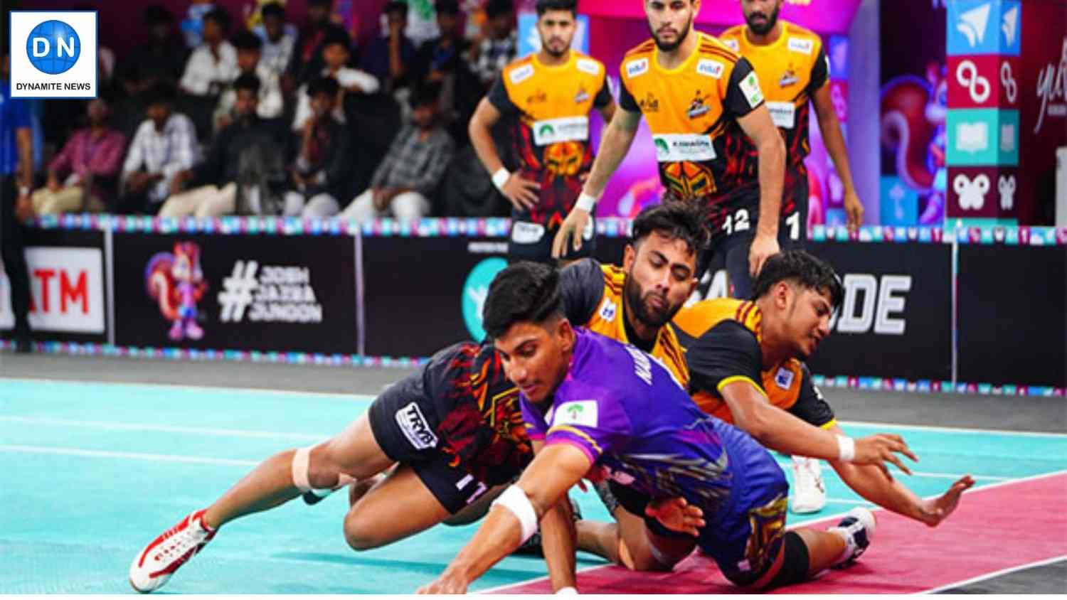 Yuva Kabaddi Series action