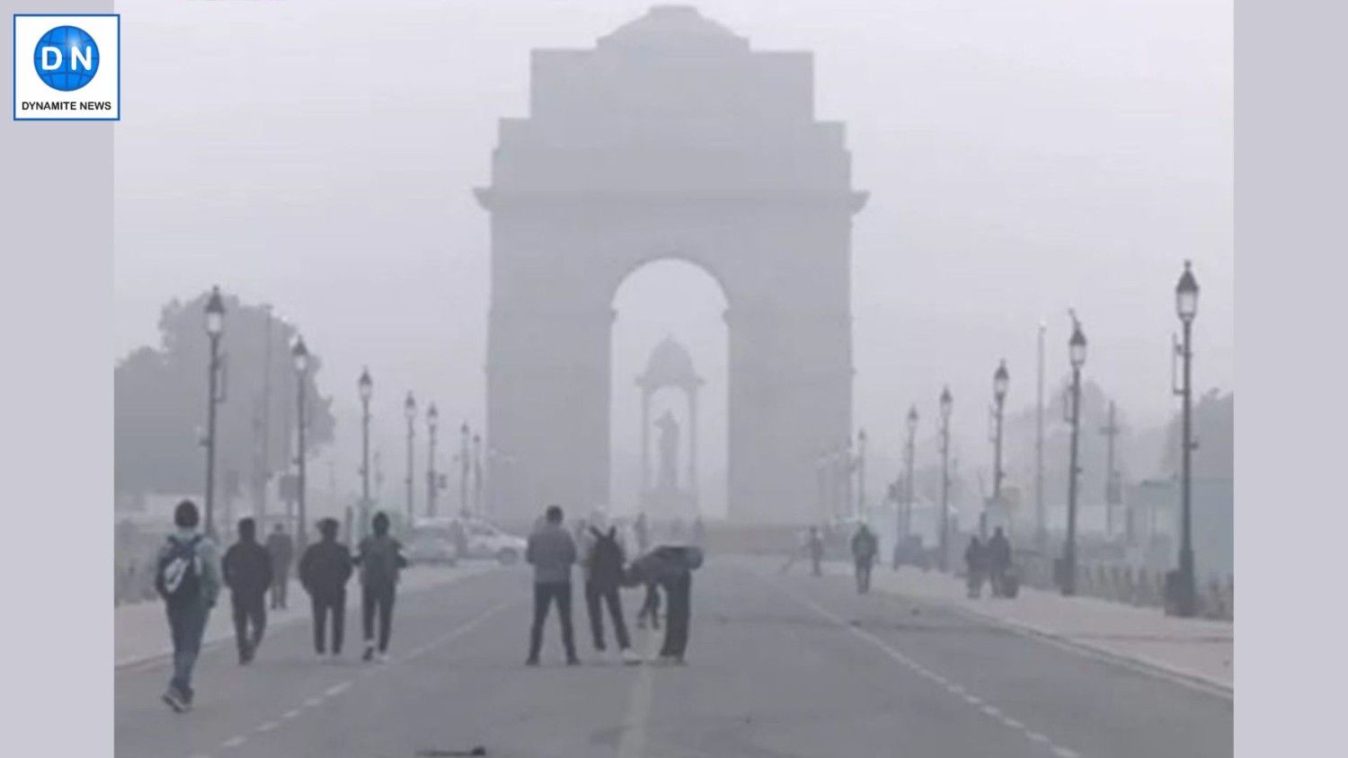 Visual from India gate