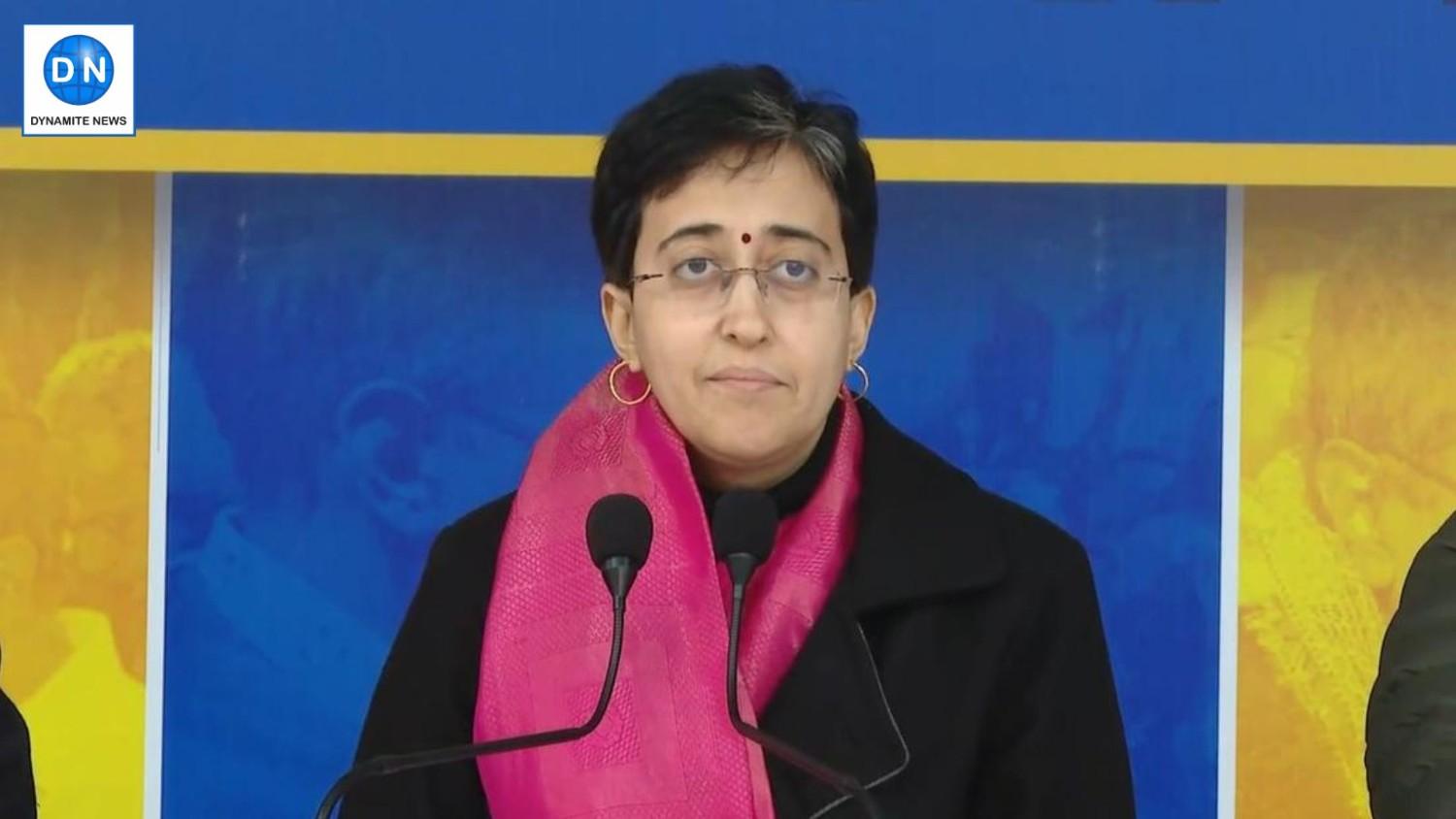 Delhi Chief Minister Atishi