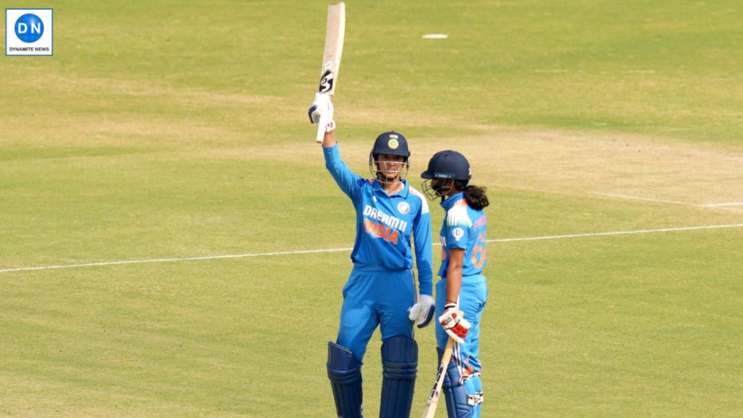 Smriti Mandhana hits ton