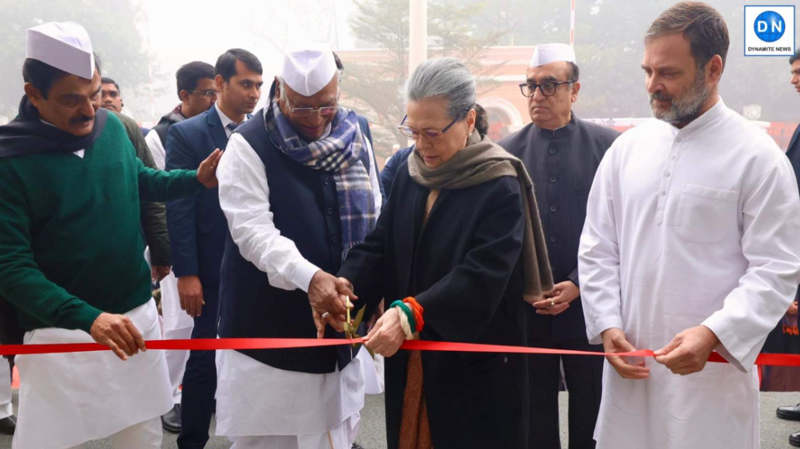 Sonia Gandhi inauguration Cong's new headquarters