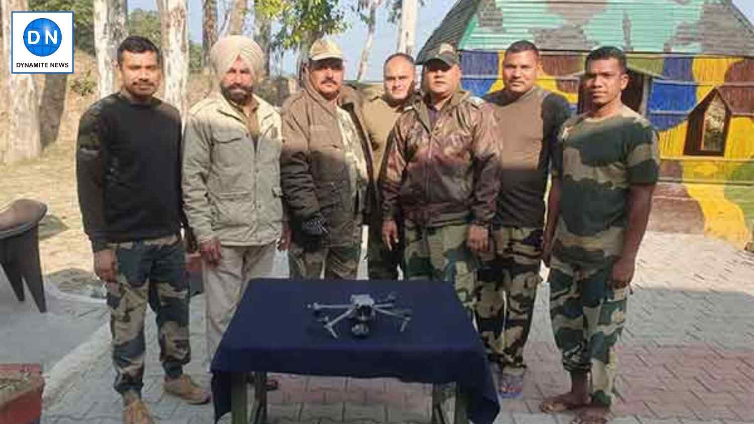 Drone recovered by BSF