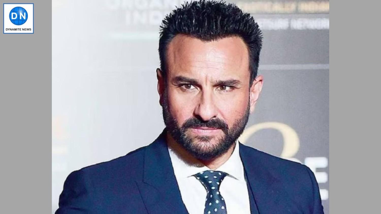 Bollywood actor Saif Ali Khan