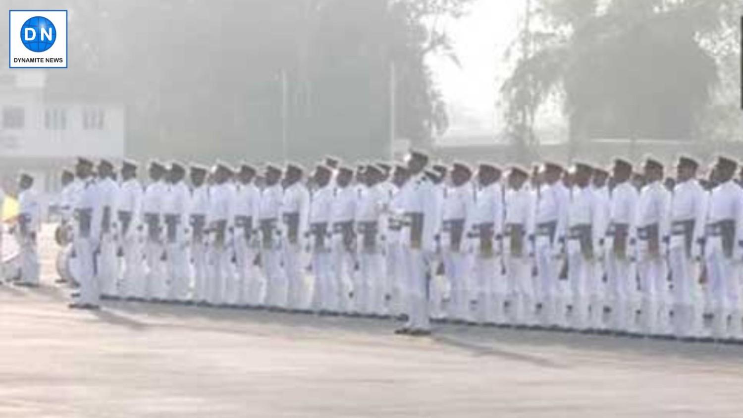 A glimpse of Passing Out Parade