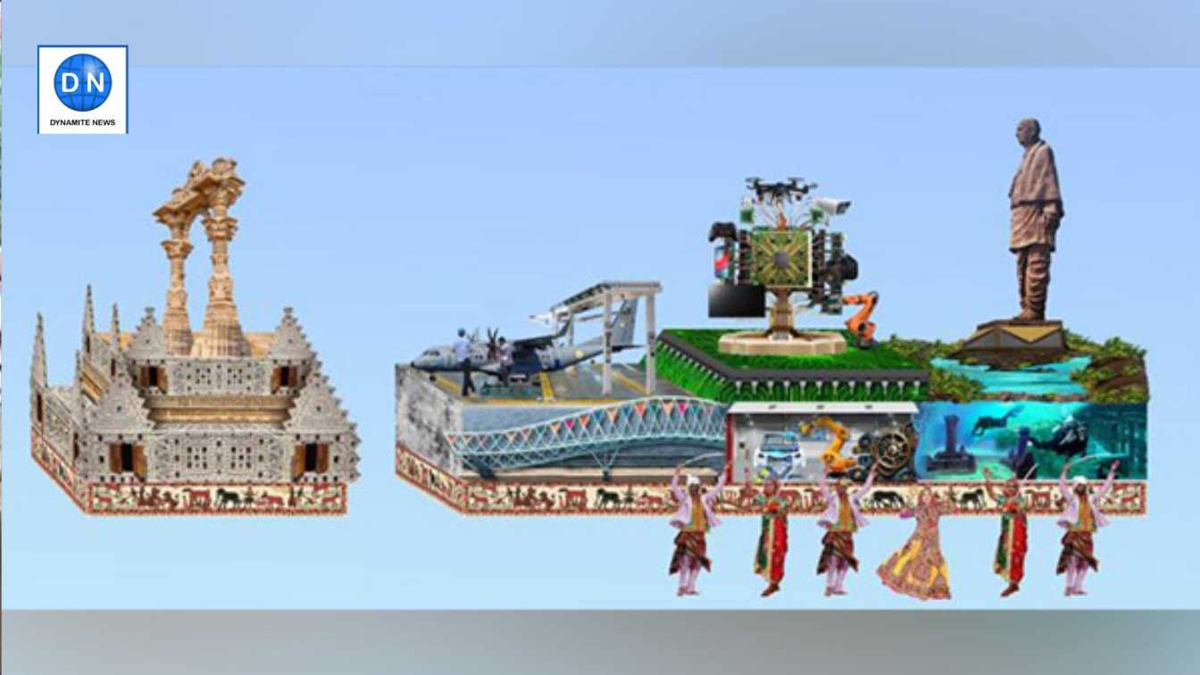 Gujarat Tableau for Republic Day