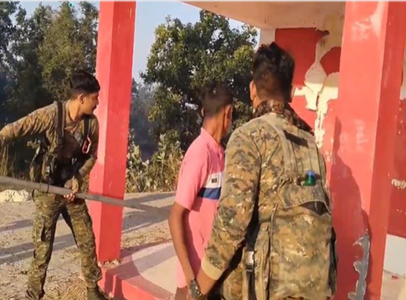 Security forces demolished their memorial