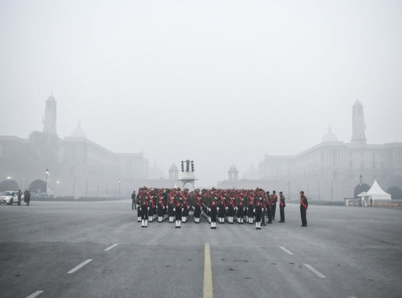 Visual from Republic Day Parade rehearsal