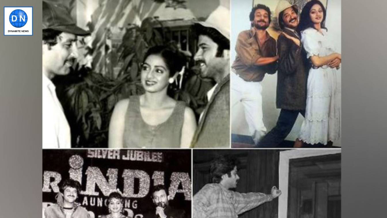 Throwback pictures of Anil Kapoor, Shekhar Kapur, Sridevi