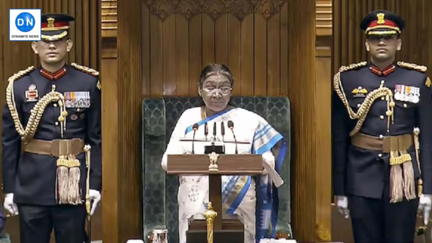 President Murmu addresses joint session of Parliament