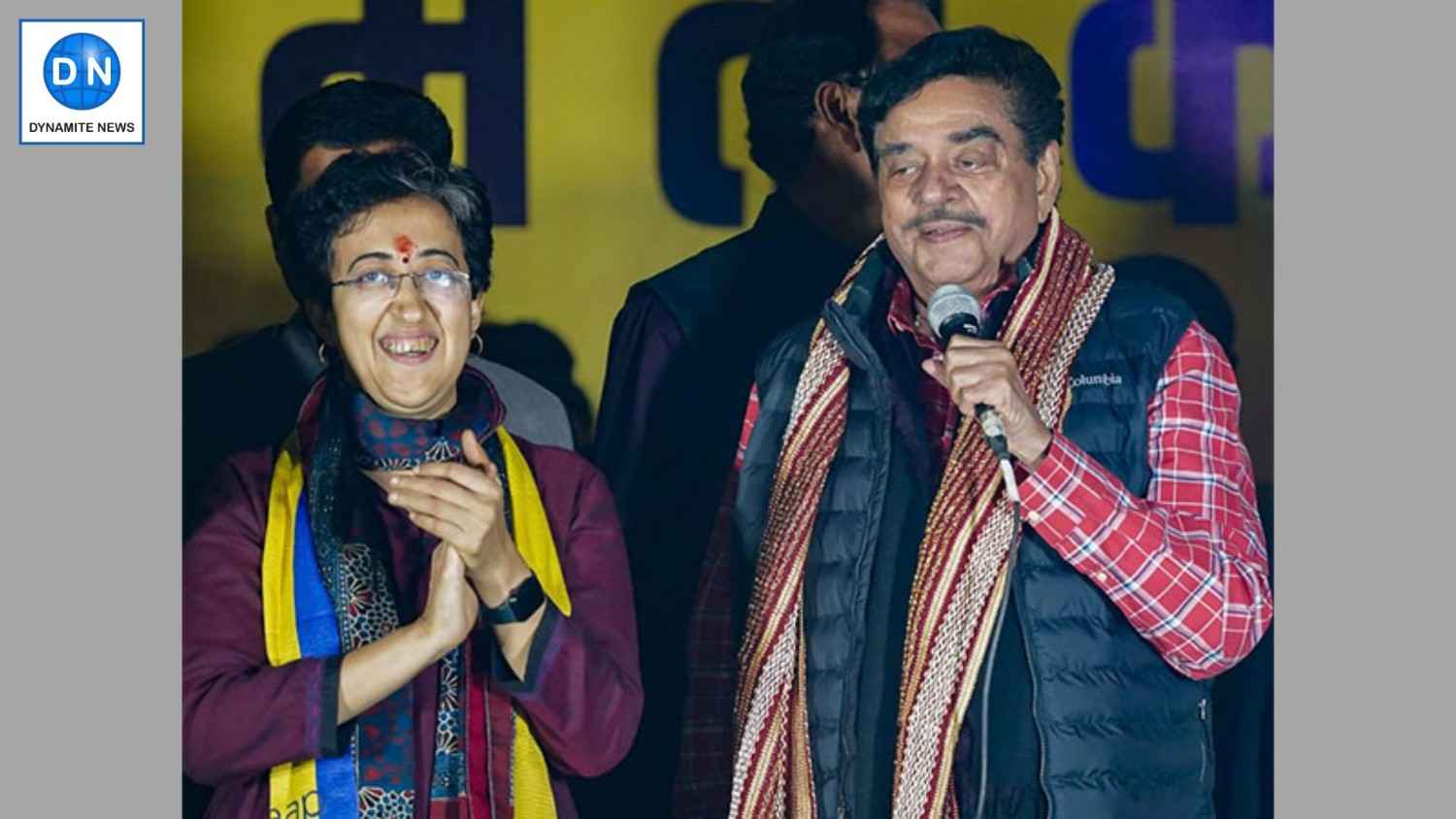 Shatrughan Sinha with CM Atishi campaigns for AAP