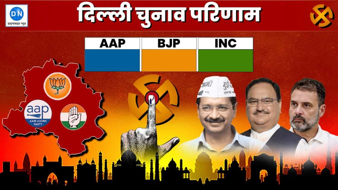 दिल्ली चुनाव के नतीजे आज