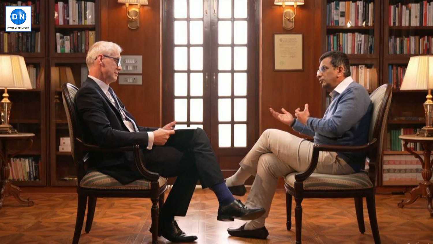 Ex-CJI Dr Chandrachud in conversation with Stephen Sackur