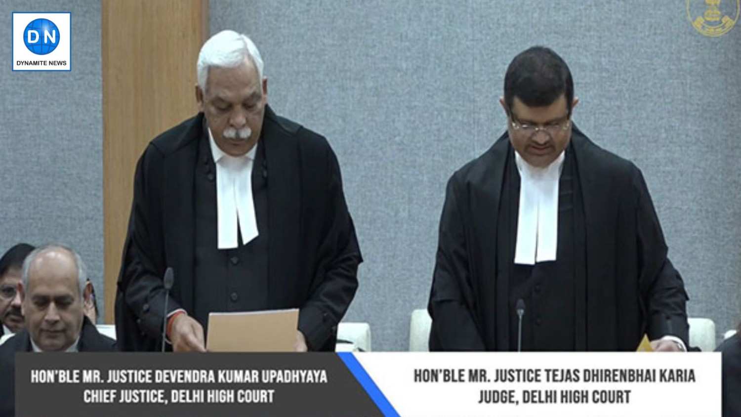 Tejas Dhirenbhai Karia takes oath as Delhi High Court Judge