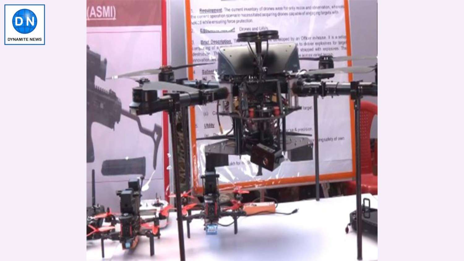 Indian Army displays 'Kamikaze' drone