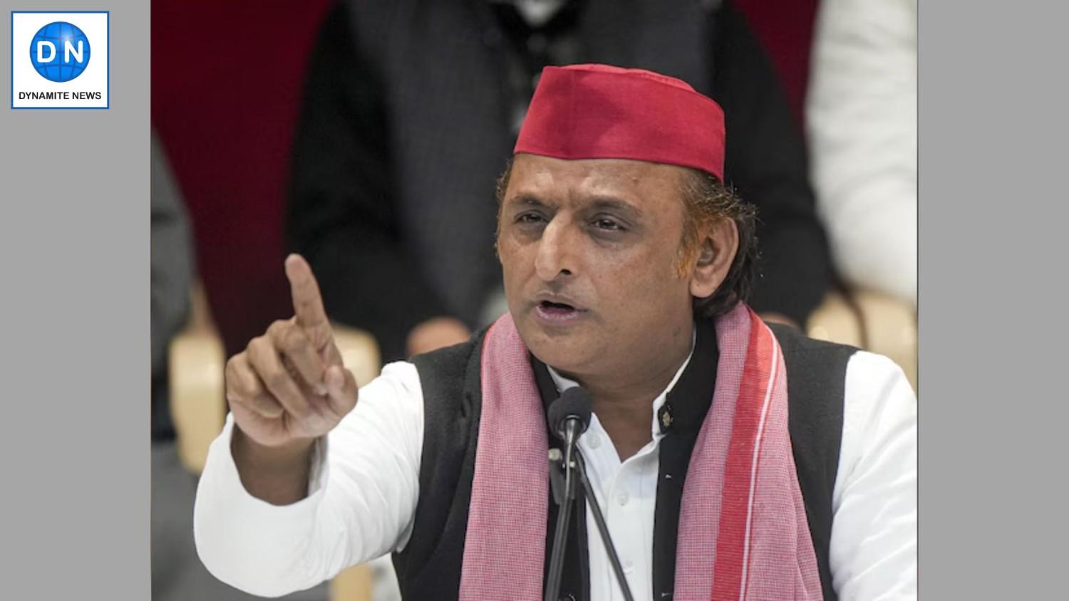 SP Supremo Akhilesh Yadav