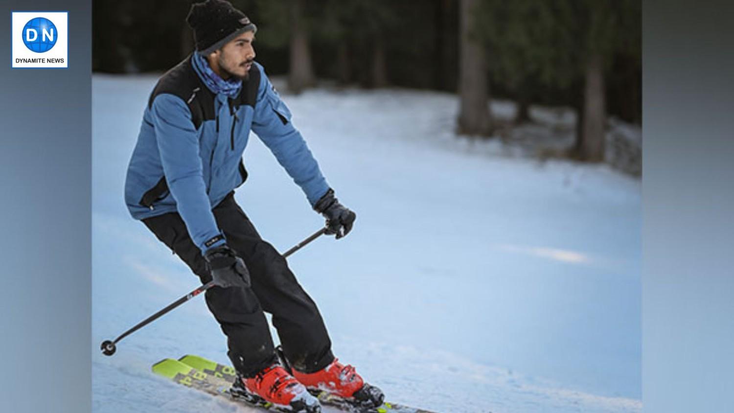 Indian athlete getting ready for the Special Olympics World Winter Games 2025