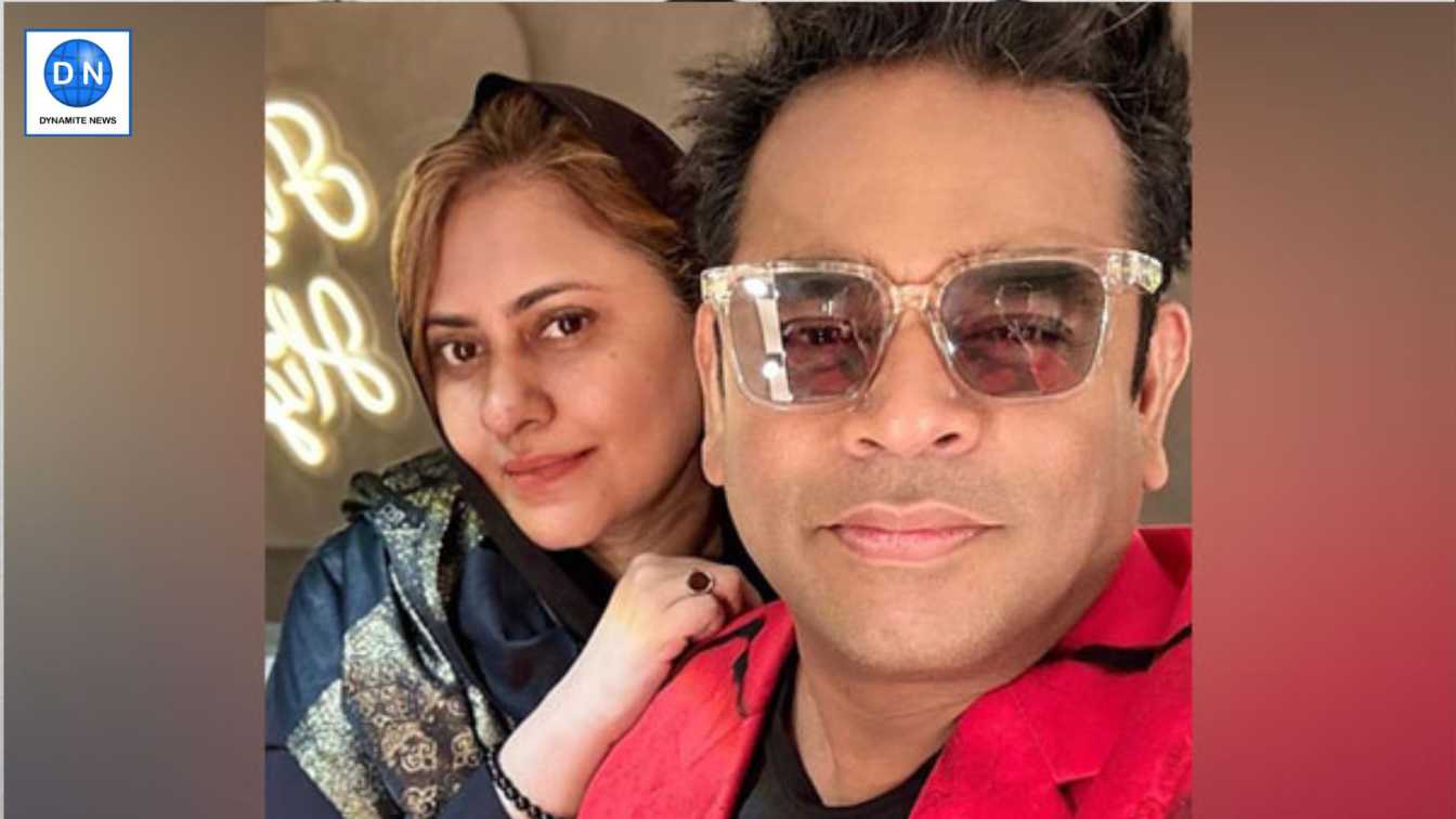 AR Rahman and Saira Banu