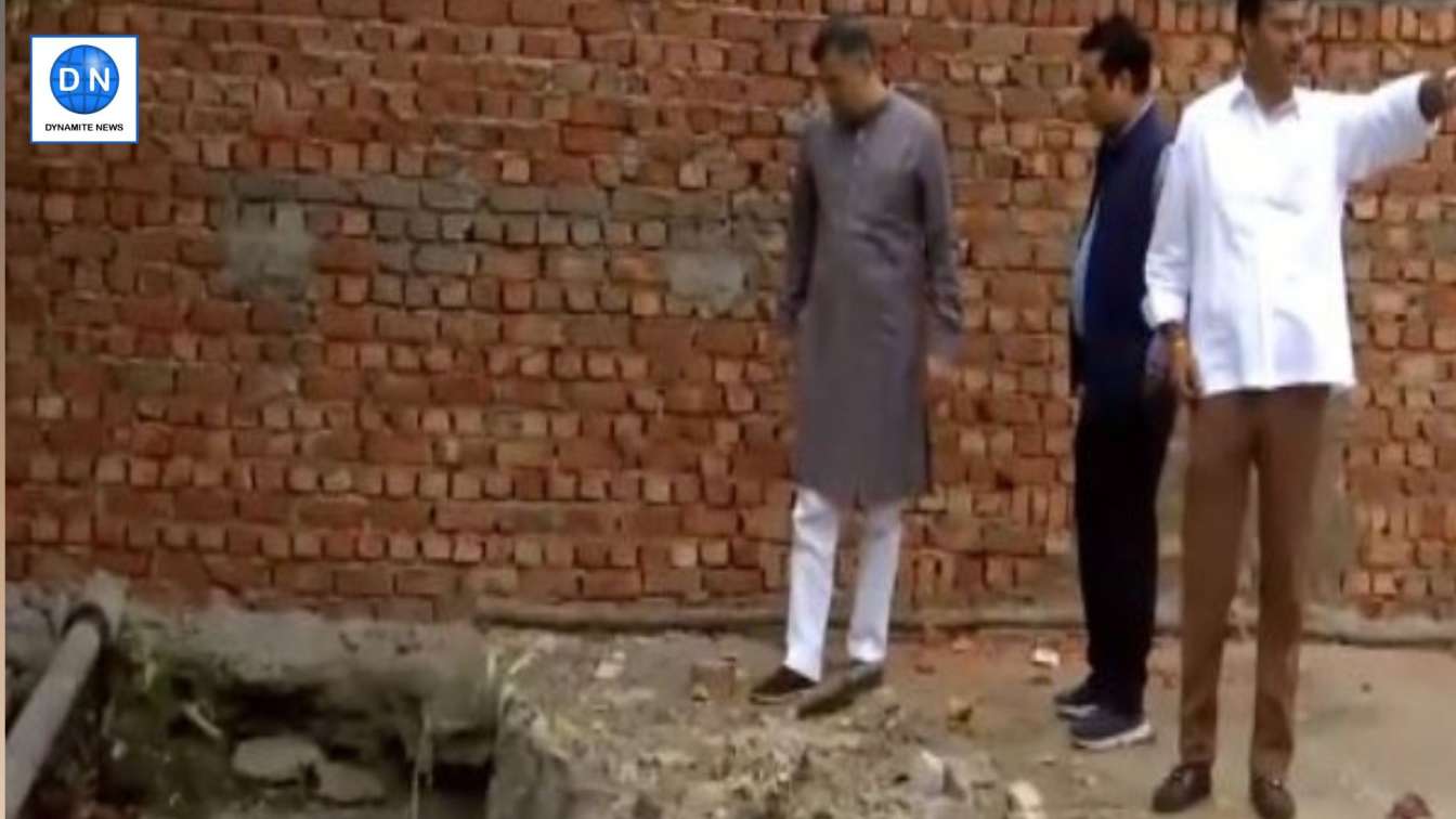 Delhi PWD Minister Parvesh Verma inspects infrastructure works