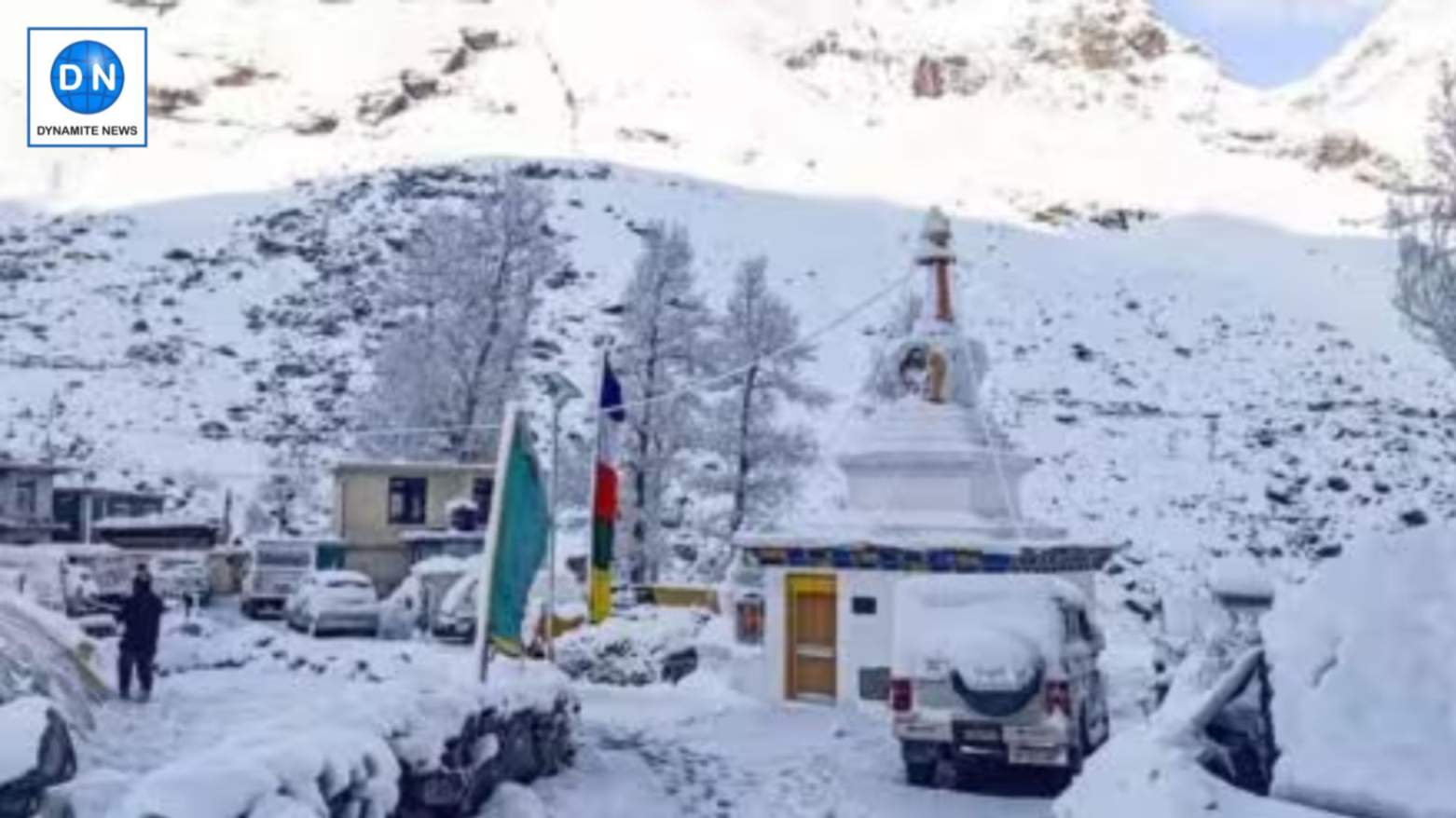 Snowfall in higher reaches in HP