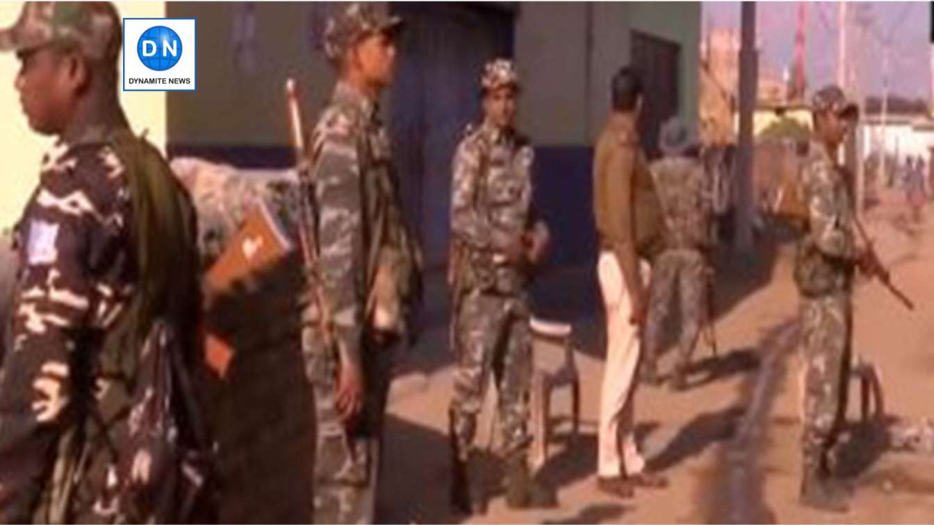 Forces have been deployed in Hazaribagh, Jharkhand following an incident of violence