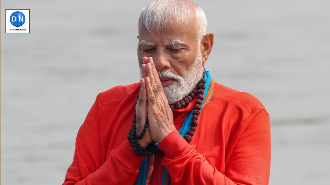 Prime Minister Narendra Modi at the Maha Kumbh