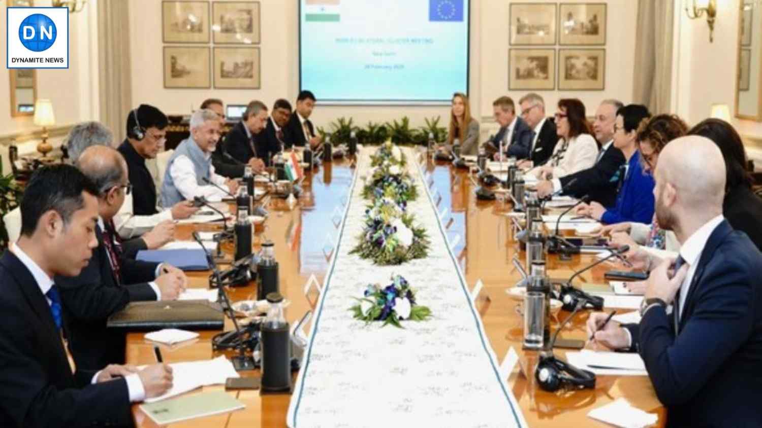 India, EU hold cluster bilateral meeting