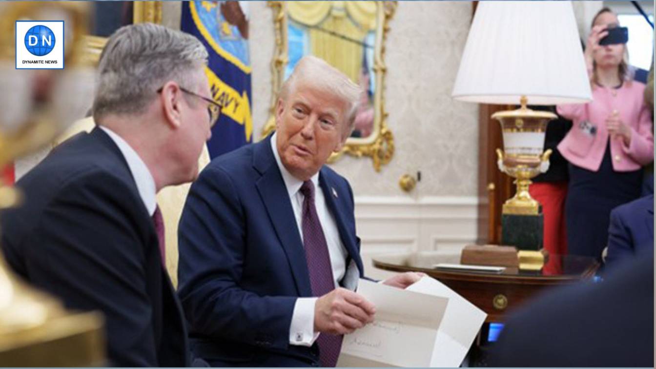 United States President Donald Trump and UK Prime Minister Keir Starmer