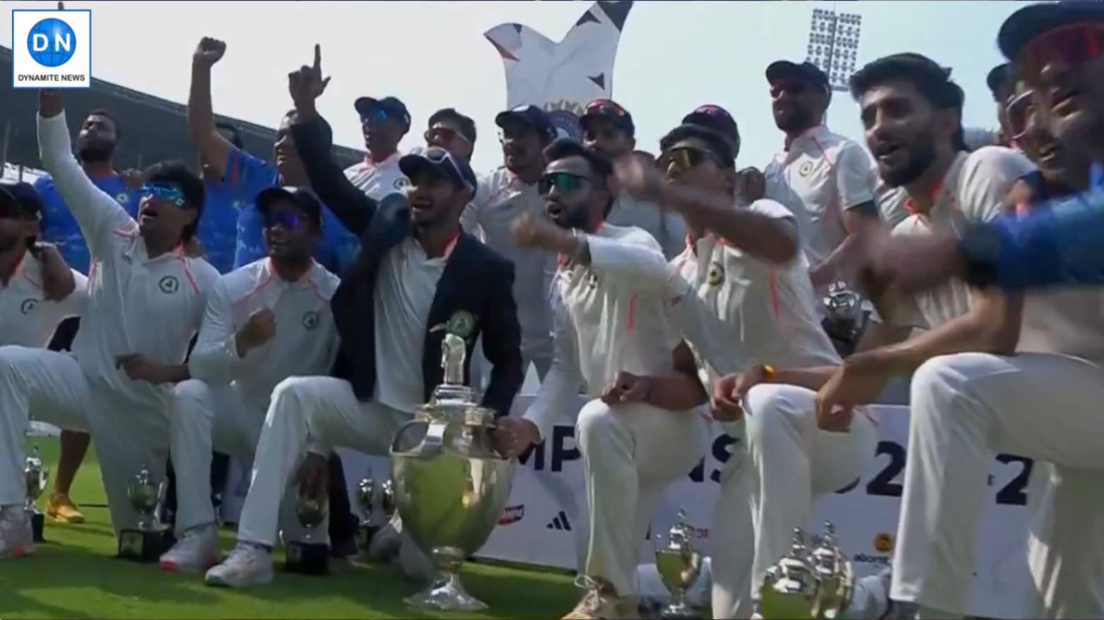 Vidarbha wins 3rd Ranji Trophy title