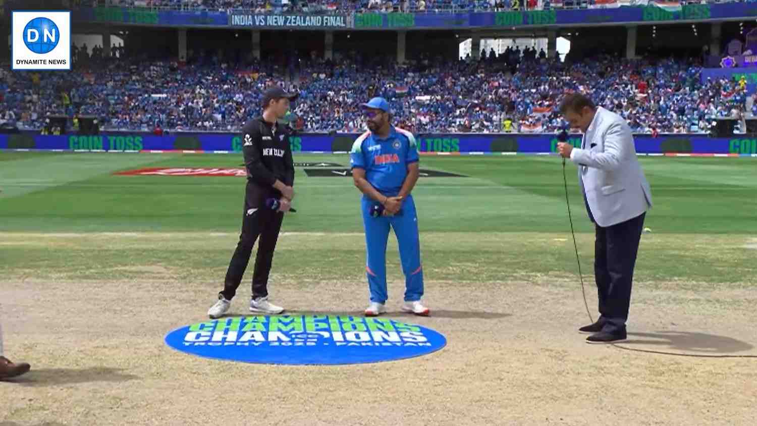 NZ wins toss and decides to bat first