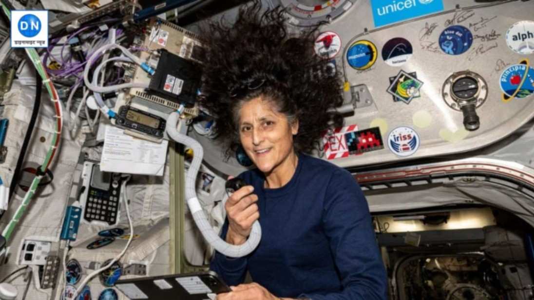 Sunita Williams touches earth on 19 March