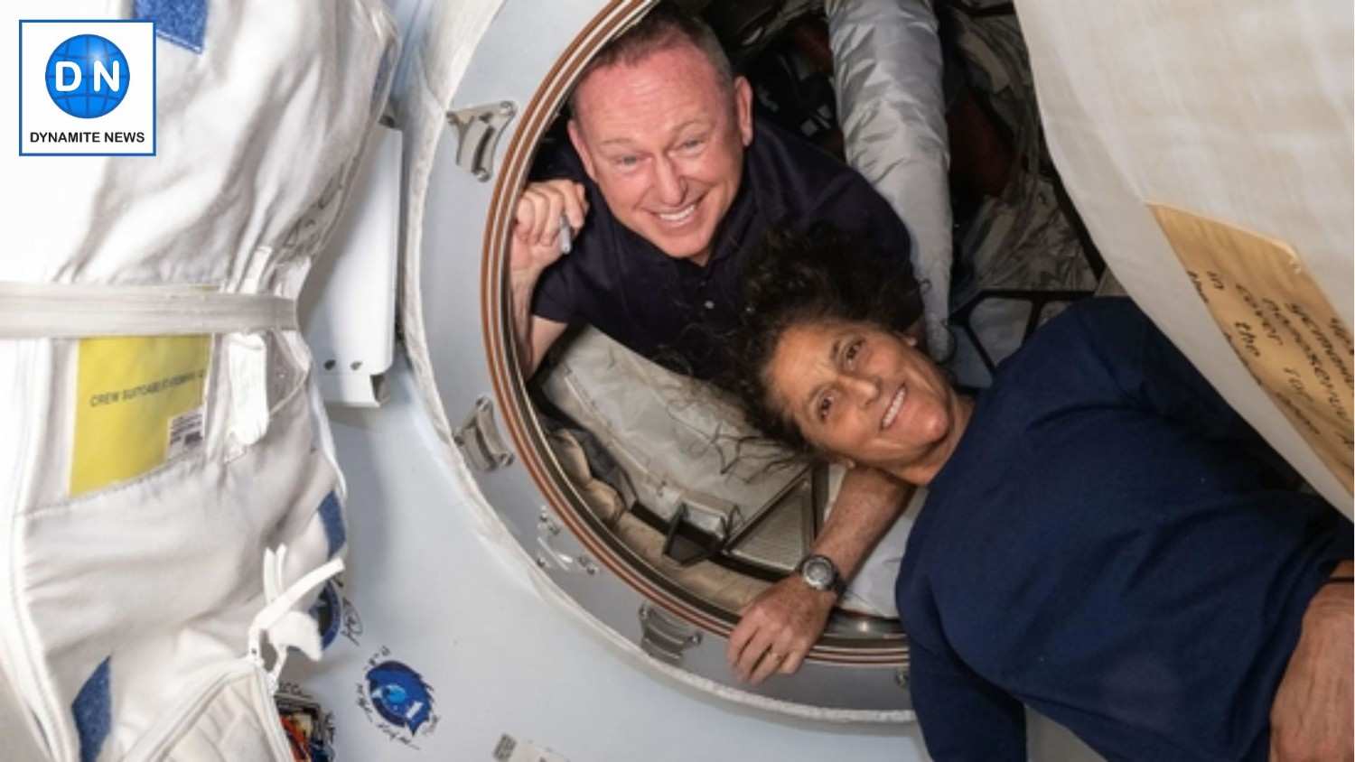 Butch and Sunita return to gravity from non-gravity